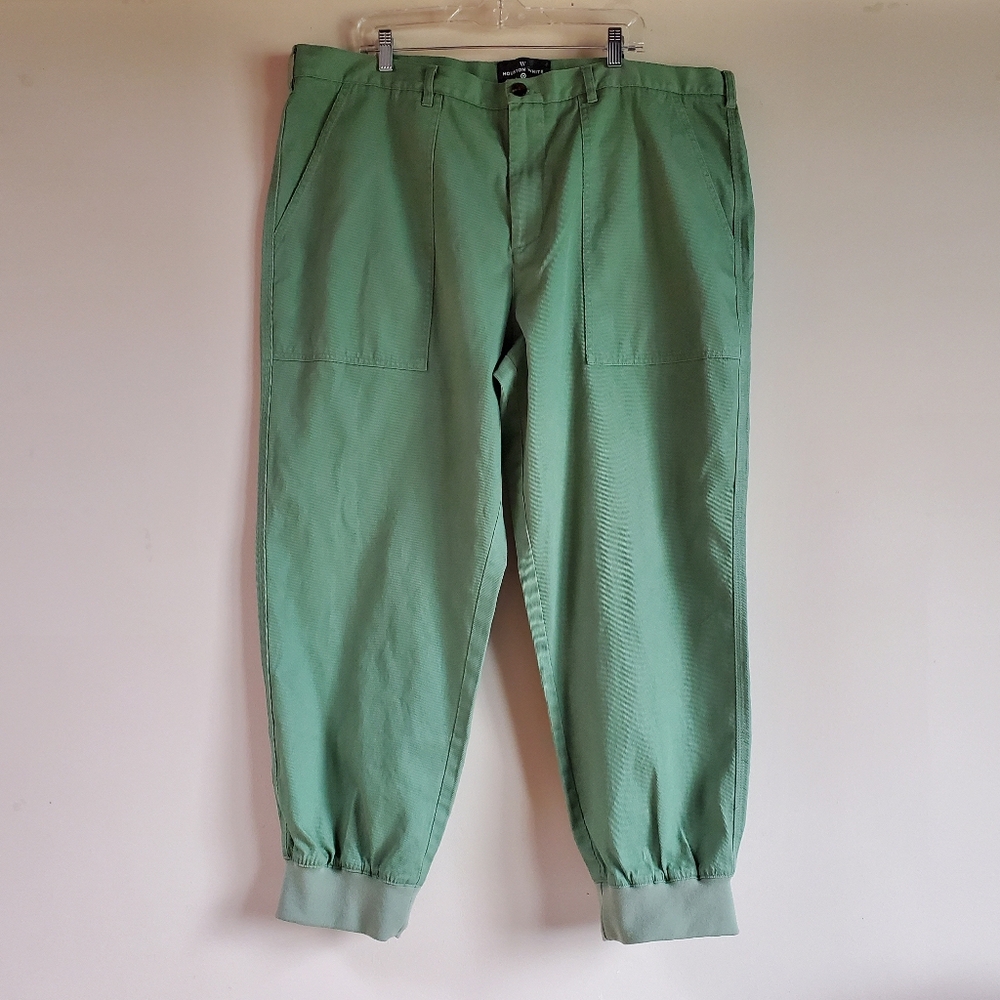 Houston White for Target Green Canvas Joggers - Sz 2XL